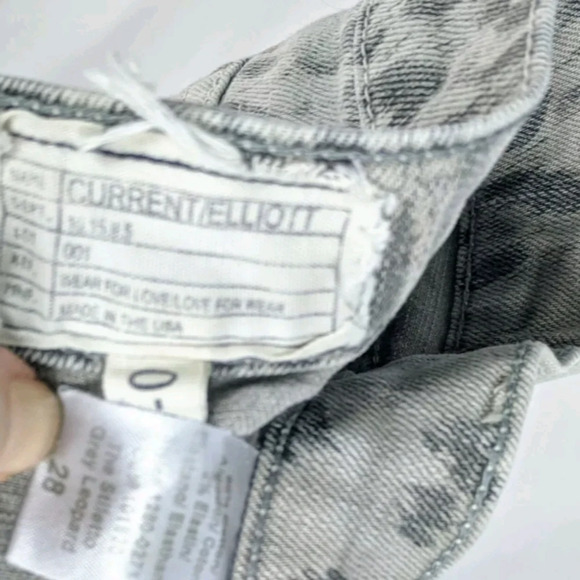 Current/Elliott The Stiletto Skinny Jeans Leopard - Picture 8 of 8